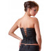 Cottelli Collection | Корсет с жаккардовым узором Cottelli Collection черный, XXL. Ціна 3995 грн. Фото: 1