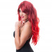 Cottelli Collection | Парик Wig red wavy long, красный. Цена 1 950 грн. Фото: 3