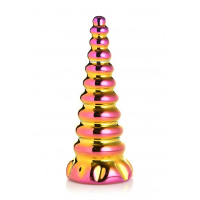 Creature Cocks | Фэнтезийный фаллоимитатор Creature Cocks Twilight Rainbow Glass Dildo. Цена: 4 164 грн