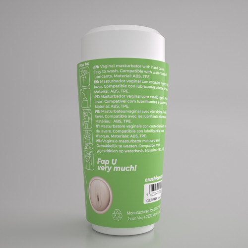 CRUSHIOUS | Портативный мастурбатор вагина CRUSHIOUS FAPPUCINO в виде стаканчика кофе, с крышкой. Цена 600 грн. Фото: 2