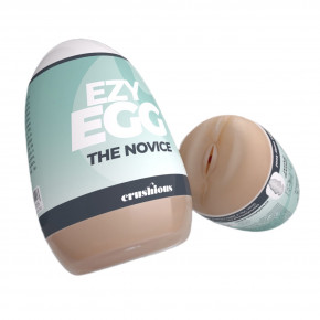 CRUSHIOUS | Мастурбатор-яйцо, вагина CRUSHIOUS EZY EGG THE Novice, реалистичный. Цена: 395 грн