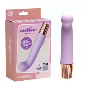 CRUSHIOUS | Мини-вибратор для точки G CRUSHIOUS Mellow Gee, лавандовый, 11,3 х 2,5 см. Цена: 1 480 грн