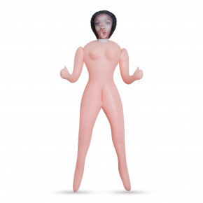 CRUSHIOUS | Секс-кукла с 3 отверстиями Crushious ALICIA The Inflatable Nurse, бежевая, 155 см. Цена: 1 799 грн