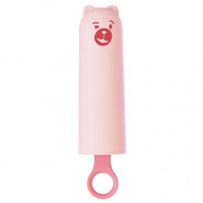 CuteVibe | Вібратор Cutevibe Teddy Pink (Black Dildo) , Реалістичний Вібратор Під Видом Морозива. Ціна: 1899 грн