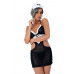 Daring Intimates | Костюм Французской уборщицы Daring Intimates черно-белый, L/XL. Цена 2 250 грн. Фото: 1