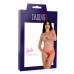 Daring Intimates | Кружевные трусики с открытой интимной зоной Jade Daring Intimates, красные, S/M. Ціна 610 грн. Фото: 4