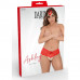 Daring Intimates | Трусики с жемчужинами и открытым доступом Daring Intimates Ashley Pearl String кружевные, красный. Ціна 1100 грн. Фото: 4
