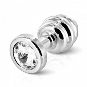 Diogol | Анальная пробка с камнем Diogol ANNI Ano silver plated 35 мм. Ціна: 2595 грн