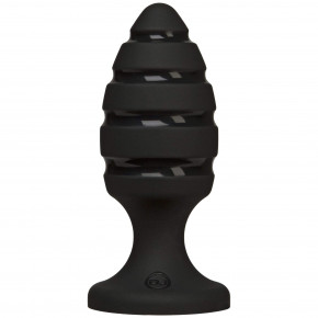 Doc Johnson | Анальный плаг со спиральным каналом Doc Johnson Platinum Premium Silicone - The Blast - Black. Цена: 1 750 грн