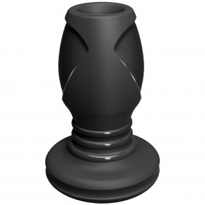 Doc Johnson | Анальный туннель Doc Johnson Platinum Premium Silicone - The Stretch - Medium - Black. Цена: 2 169 грн