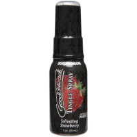 Спрей для минета Doc Johnson GoodHead Tingle Spray – Strawberry (29 мл) с вибрирующим эффектом Спрей для минета Doc Johnson GoodHead Tingle Spray – Strawberry (29 мл) с вибрирующим эффектом