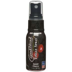 Doc Johnson | Спрей Для Мінету Doc Johnson Goodhead Tingle Spray – Sweet Cherry (29 Мл З Вібруючим Ефектом. Ціна: 569 грн