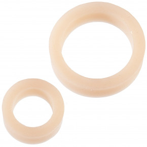 Doc Johnson | Набір Ерекціонних Кілець Doc Johnson Platinum Premium Silicone - The C-Rings - White. Ціна: 789 грн