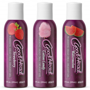 Doc Johnson | Doc Johnson Goodhead - Warming Head - 3 Pack - 2 Fl. Oz. Strawberry Cotton Candy Watermelon. Ціна: 999 грн