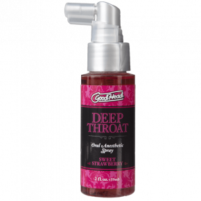 Doc Johnson | Спрей GoodHead Deep Throat Spray Sweet Strawberry. Ціна: 329 грн