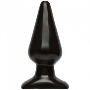 Doc Johnson | Анальна Пробка Smooth Classic Large - Black. Ціна: 764 грн