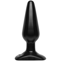 Doc Johnson | Анальна Пробка Smooth Classic Medium - Black. Ціна 769 грн