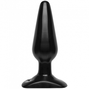 Doc Johnson | Анальна Пробка Smooth Classic Medium - Black. Ціна: 769 грн