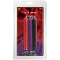Doc Johnson | Бдсм Свічки Низькотемпературні Japanese Drip Candles - 3 Pack Multi-Colored. Ціна 689 грн