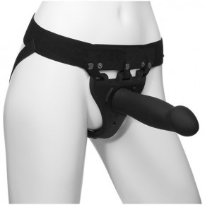 Doc Johnson | Фаллопротез-страпон с вибрацией, Doc Johnson, Body Extensions Strap-On – BE. Ціна: 7799 грн