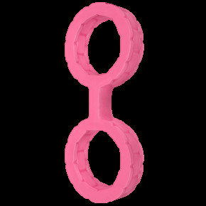 Doc Johnson | Наручники силиконовые The Cuffs Large - Pink. Цена: 1 489 грн