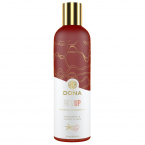 DONA | Масажне Масло Rev Up - Mandarin & Ylang Yiang Essential Massage Oil. Ціна: 549 грн