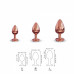 Dorcel | Анальна Пробка Dorcel - Diamond Plug S. Ціна 899 грн. Фото: 6
