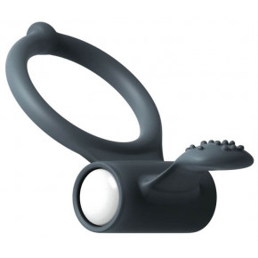 Dorcel | Эрекционное кольцо Power Clit Black V2 с вибрацией. Цена: 549 грн