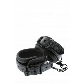 Dream toys | Оковы BLAZE LUXURY ANKLE CUFF CROCO BLACK. Цена: 1 175 грн