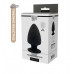 Dream toys | Термоактивная анальная пробка DREAM TOYS PREMIUM SILICONE PLUG L BLACK. Цена 1 990 грн. Фото: 1