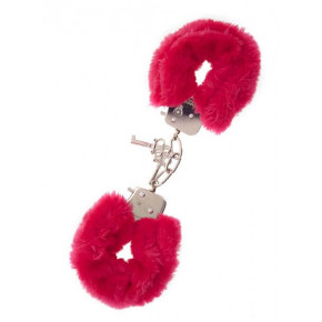 Dream toys | Наручники,Metal Handcuff with Plush, RED. Цена: 849 грн