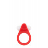 Эрекционное кольцо LIT-UP SILICONE STIMU RING 1, RED