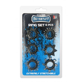 Dream toys | Набор колец MENZSTUFF 6PC STRECHEABLE RING SET. Цена: 360 грн