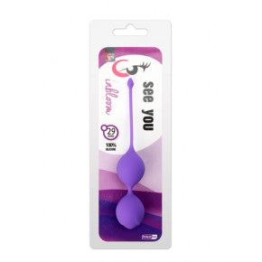 Dream toys | Вагінальні Кульки See You In Bloom Duo Balls 29Mm Purple. Ціна: 666 грн