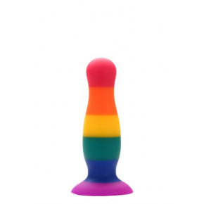 Dream toys | Райдужна Анальна Пробка Colourful Love Plug. Ціна: 1415 грн