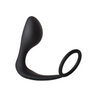 Dream toys | Анальная пробка с эррекционным кольцом FANTASSTIC ANAL PLUG WITH COCKRING BLACK. Ціна 659 грн