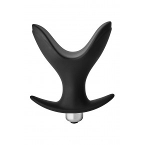 Dream toys | Анальна пробка з вібрацією FANTASSTIC VIBRATING ANAL ANCHOR PLUG BLACK. Ціна: 1499 грн