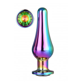 Dream toys | Анальная пробка конической формы Dream Toys GLEAMING LOVE COLOURED PLEASURE PLUG L. Цена: 1 100 грн