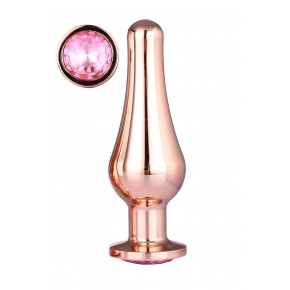 Dream toys | Анальна пробка Dream Toys GLEAMING LOVE ROSE GOLD PLEASURE PLUG L. Ціна: 958 грн
