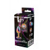 Dream toys | Радужная анальная пробка GLEAMING LOVE MULTICOLOUR PLUG SMALL. Цена 660 грн. Фото: 5
