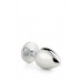 Dream toys | Анальна Пробка З Каменем Gleaming Love Silver Plug Large. Ціна 799 грн. Фото: 2 Dream toys | Анальна Пробка З Каменем Gleaming Love Silver Plug Large. Ціна 799 грн. Фото: 2