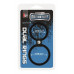 Dream toys | Ерекційне Кільце Menzstuff Dual Rings, Black. Ціна 500 грн. Фото: 1