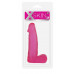 Dream toys | Фалоімітатор Xskin 6 Pvc Dong - Transparent, Pink. Ціна 990 грн. Фото: 1