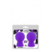 Dream toys | Стимулятори На Соски Lit-Up Nipple Suckers Small Purple. Ціна 570 грн. Фото: 1