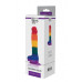 Dream toys | Радужный фаллоимитатор COLOURFUL LOVE DILDO. Цена 3 220 грн. Фото: 1