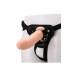 Dream toys | Реалистичный страпон REALSTUFF STRAP ON REAL DILDO. Цена 2 357 грн. Фото: 1