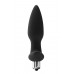 Dream toys | Анальная пробка Dreamtoys FantASSstic с вибропулей, черная. Ціна 1343 грн. Фото: 2