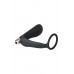 Dream toys | Анальная пробка с эррекционным кольцом FANTASSTIC VIBRATING ANAL PLUG WITH COCKRING BLACK. Цена 1 370 грн. Фото: 3