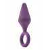 Dream toys | Анальная пробка Dream Toys FLIRTS PULL PLUG MEDIUM PURPLE. Цена 725 грн. Фото: 3