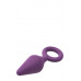Dream toys | Анальная пробка Dream Toys FLIRTS PULL PLUG MEDIUM PURPLE. Цена 725 грн. Фото: 2